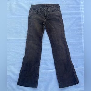 Brown corduroy pants